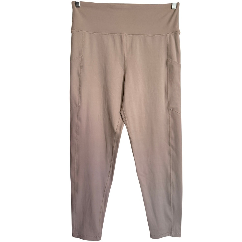 American Eagle Everything Pocket Legging XL Taupe High Rise Active Pant NWT